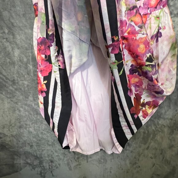 Women's Size 16 Liz Claiborne Floral Floral Fit-and-Flare A-Line Dress - Picture 8 of 16